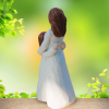 STATUETTE amour d'une maman et de sa fille – Image 2