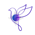 logo sans arrière plan colombe seule